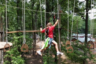 Tree Trekkers Frederick Outdoor Aerial Adventure Ropes and Zipline Park
