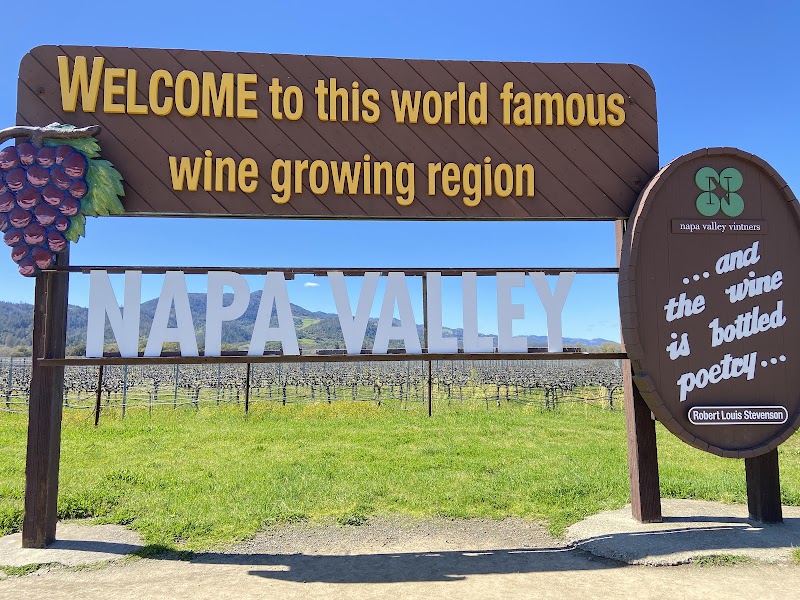 Welcome to Napa Valley Sign (South)