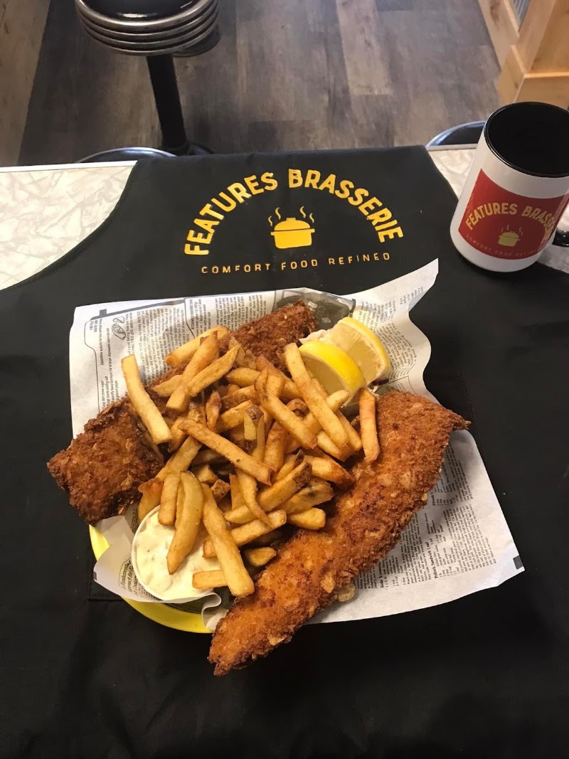Features Brasserie restaurant
