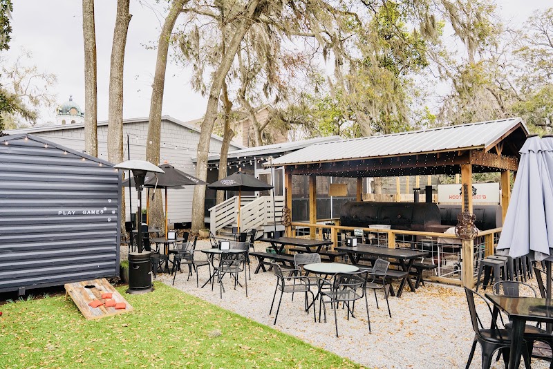 Hootenanny’s at the Yard—Craft Barbecue Restaurant in Downtown Brunswick, Georgia